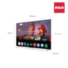 RCA Smart TV G55P7UHD (Google TV)